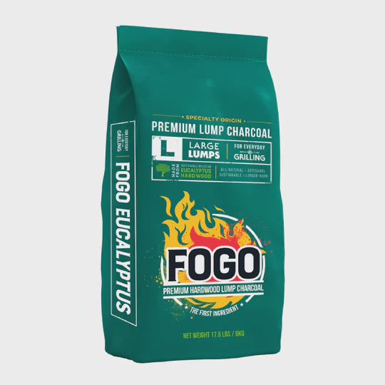 FoGo Brazilian Eucalyptus Lump Charcoal - Large pieces