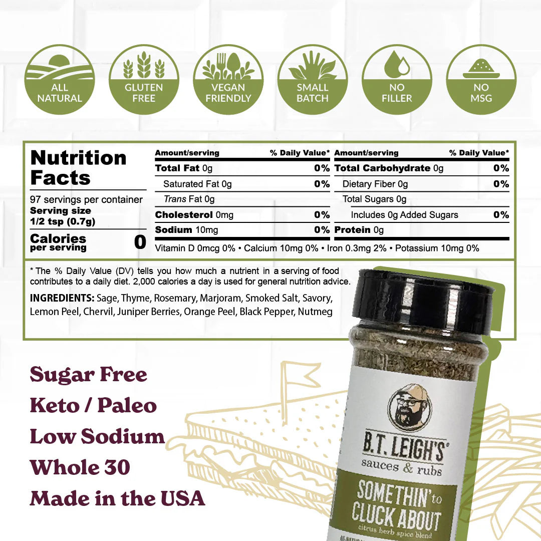 B.T. Leigh's Somethin' To Cluck About Rub