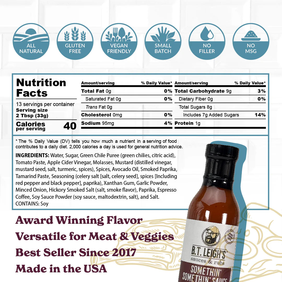 B.T. Leigh's Somethin' Somethin' BBQ Sauce