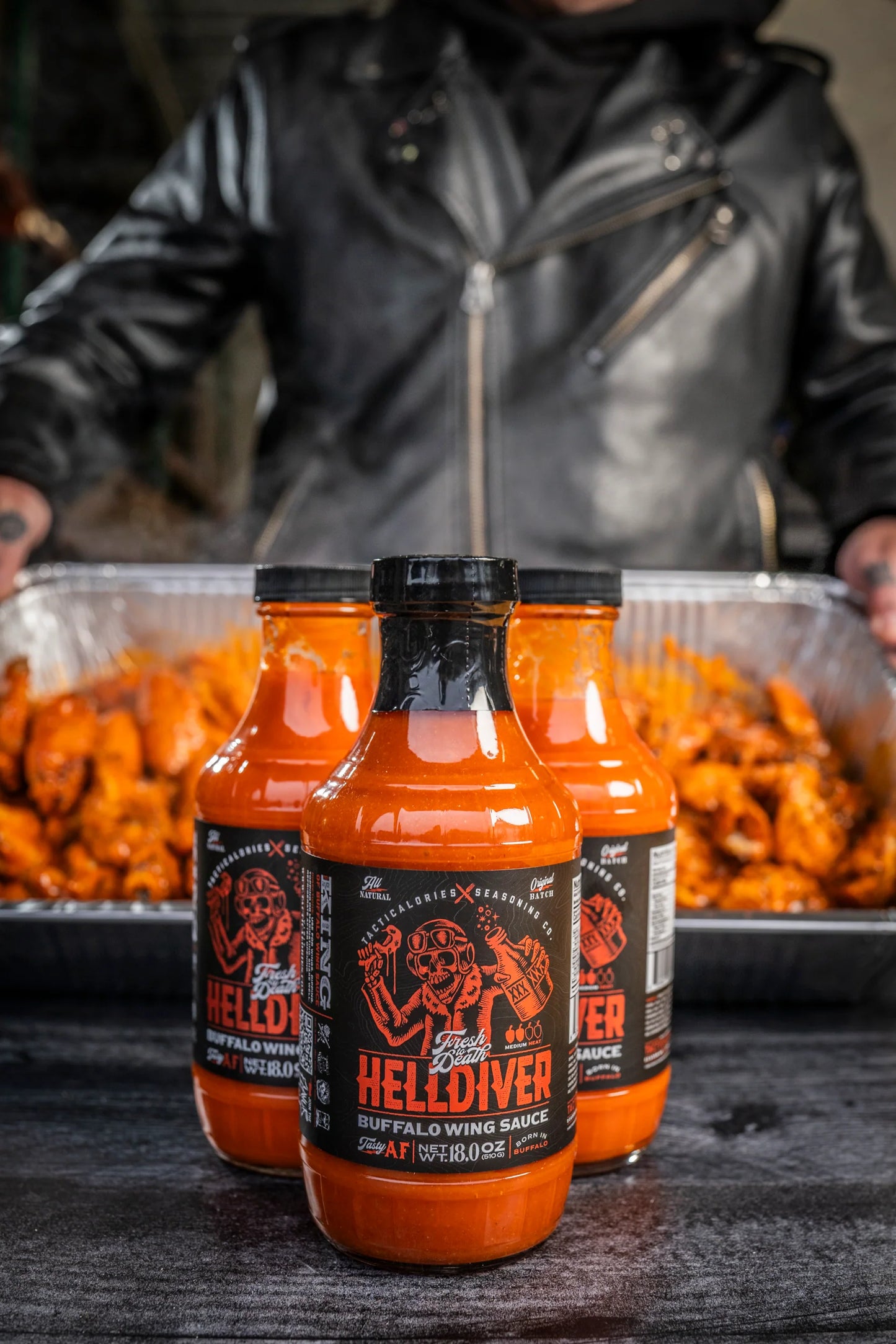 Tacticalories Helldiver Buffalo Wing Sauce