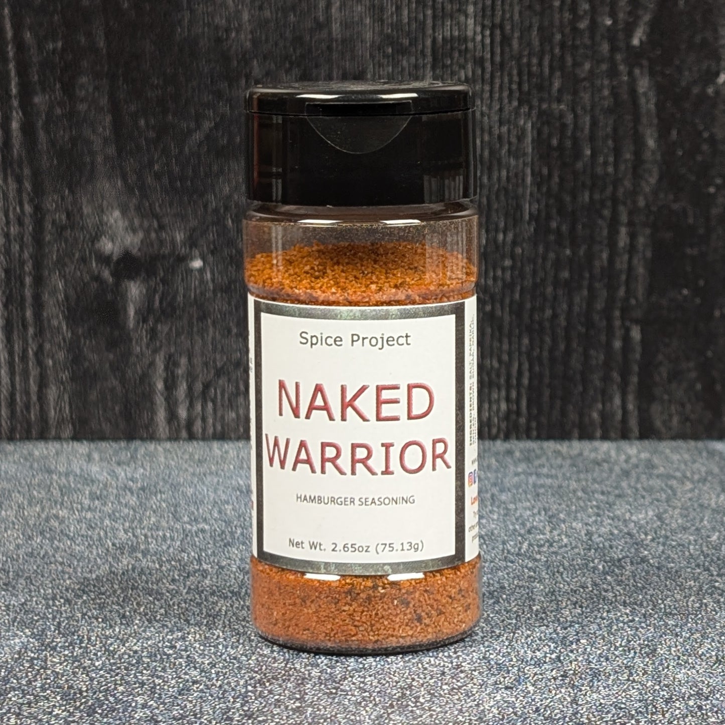 The Spice Project Naked Warrior Hamburger Seasoning - 2.65oz