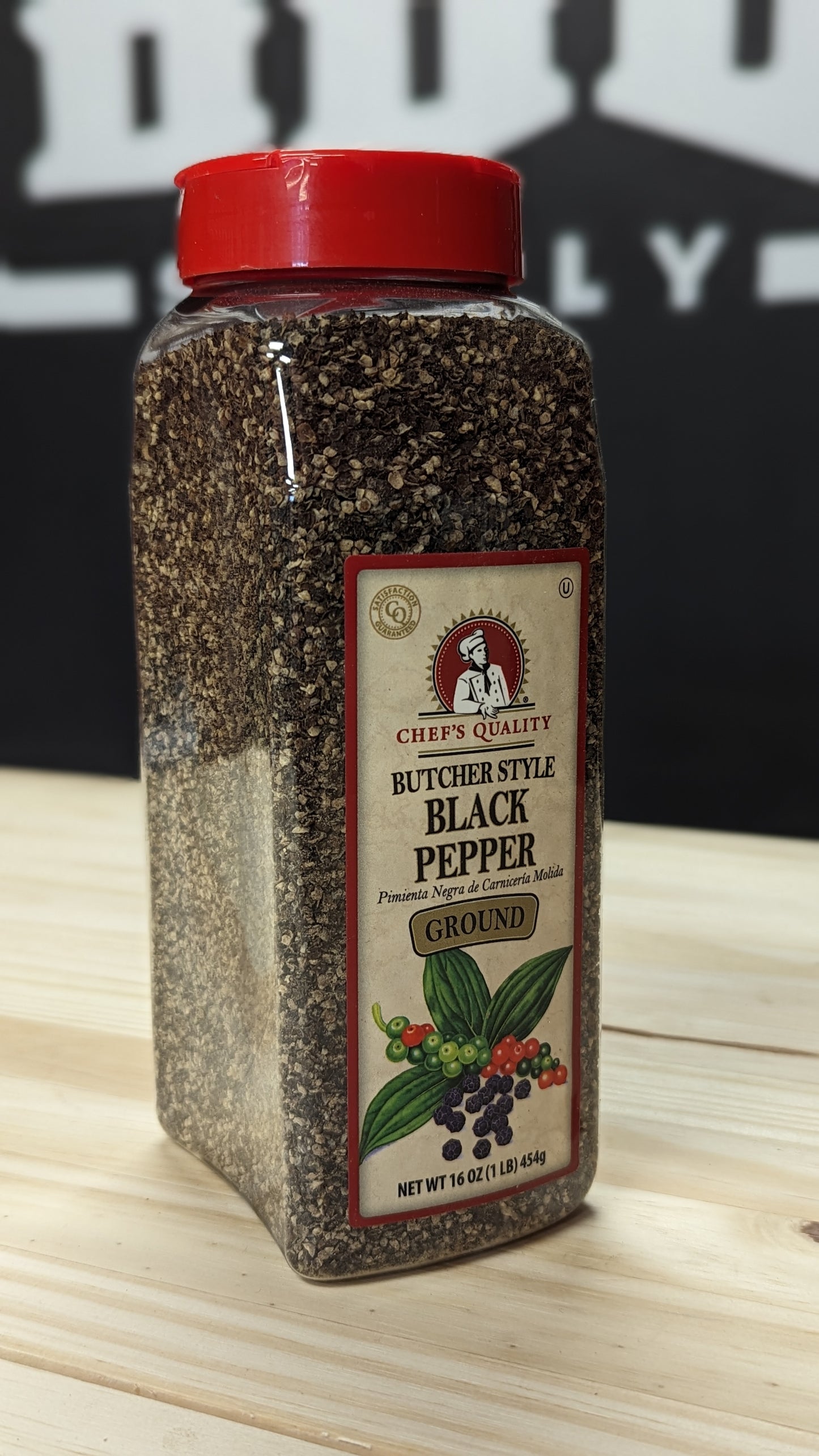 Chefs Quality Butcher Style Black Pepper