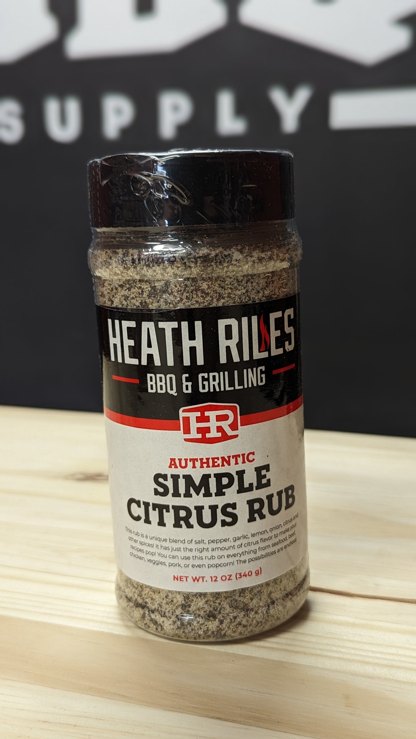 Heath Riles Simple Citrus Rub