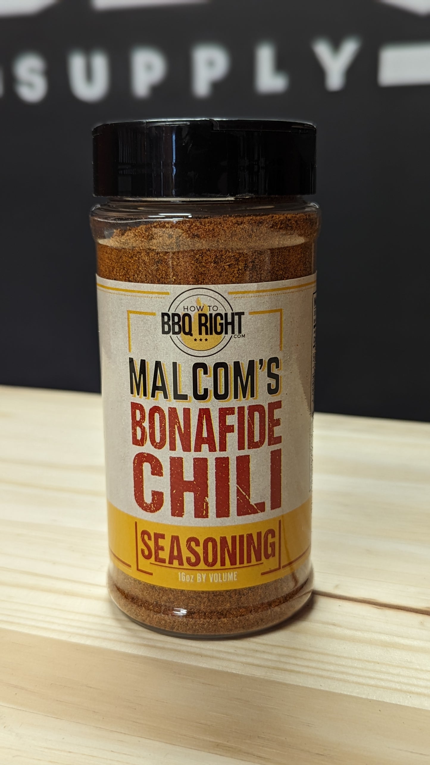 How To BBQ Right Malcolm's Bonafide Chili Seasoning - 16oz