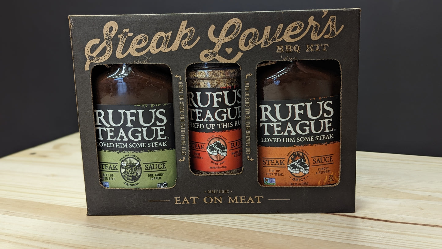 Rufus Teague Steak Lover’s BBQ Kit