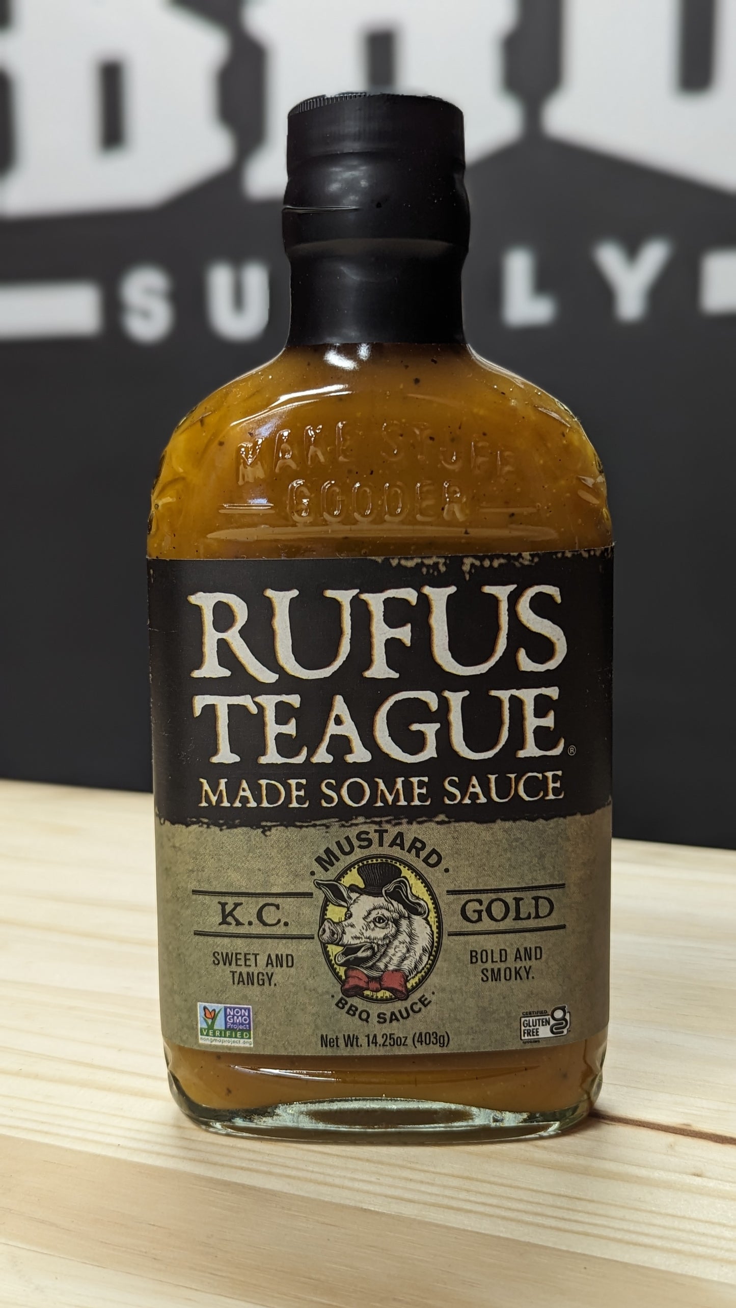 Rufus Teague KC Gold BBQ Sauce - 14.25oz