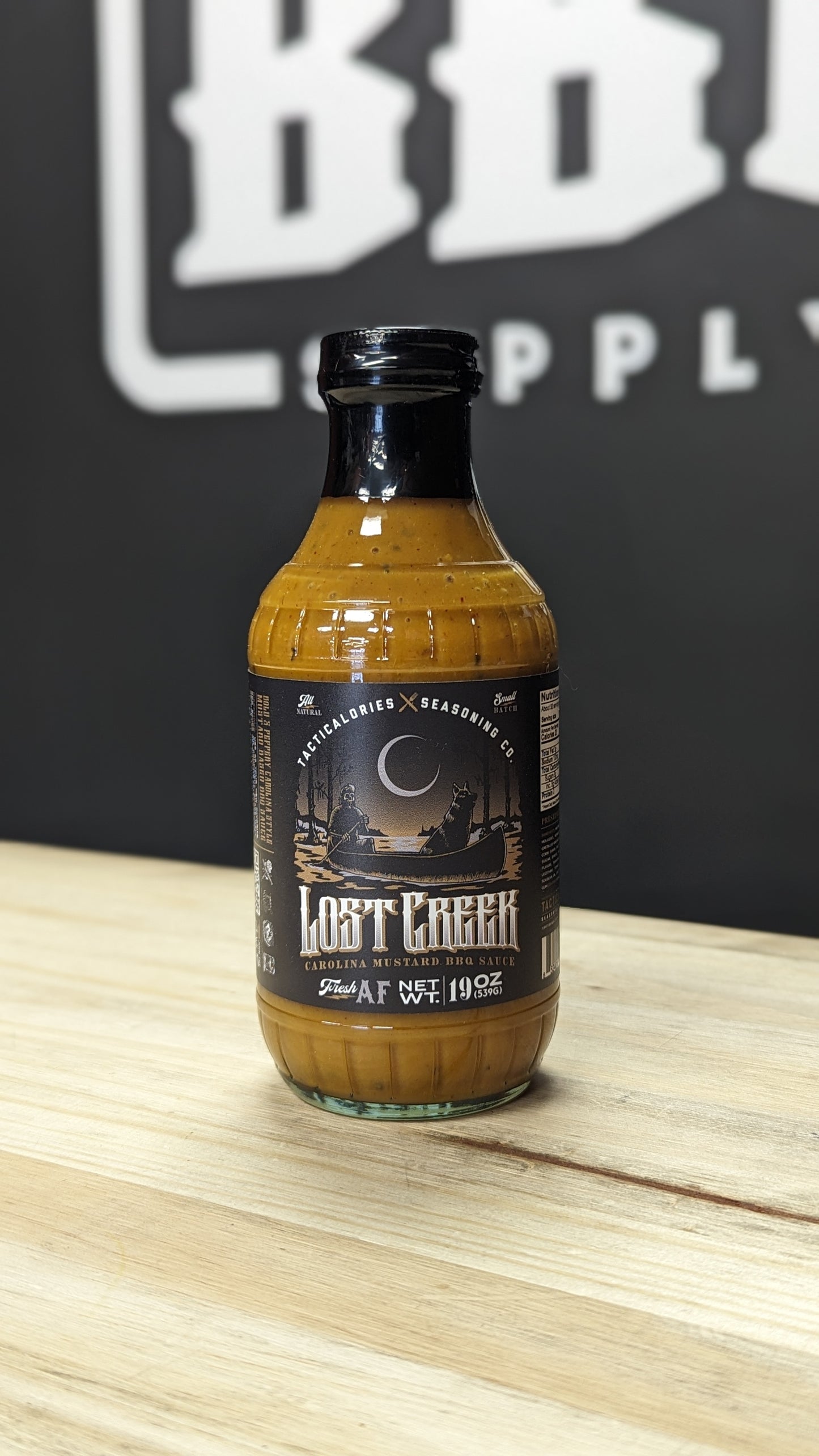 Tacticalories Lost Creek Carolina Mustard BBQ Sauce