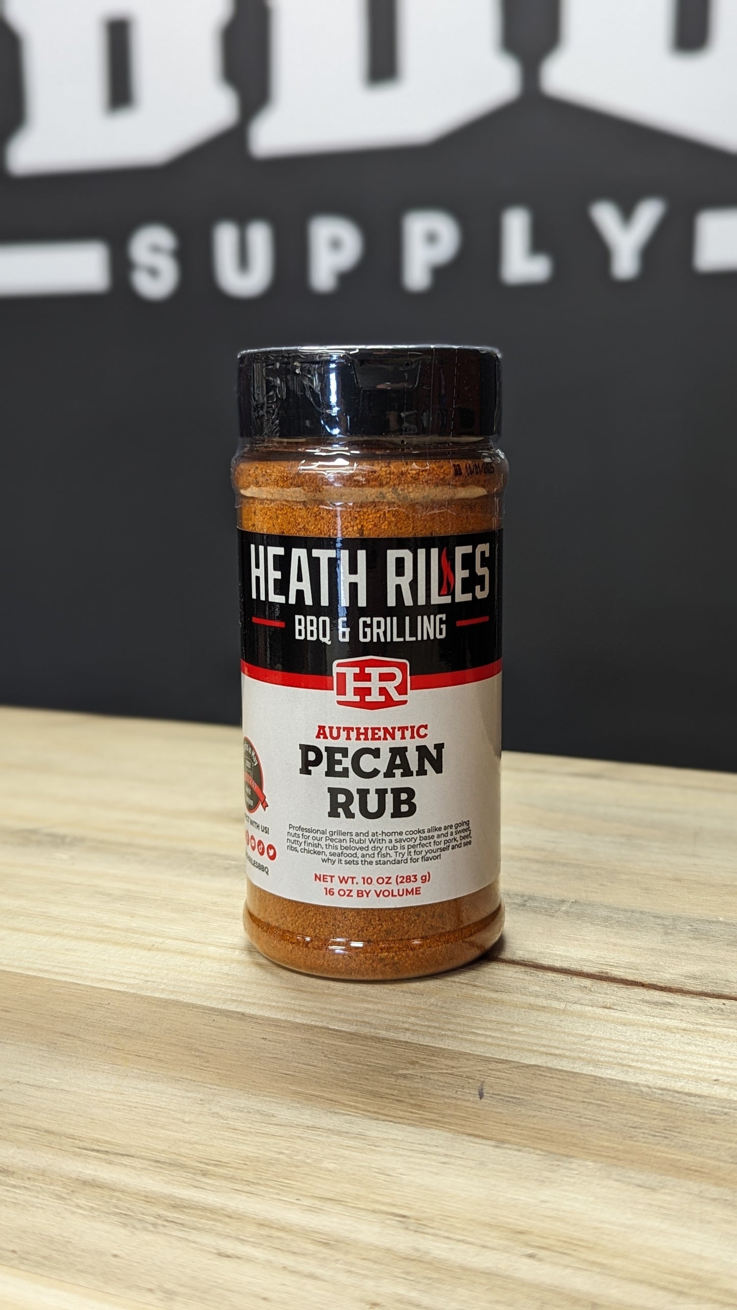 Heath Riles Pecan Rub