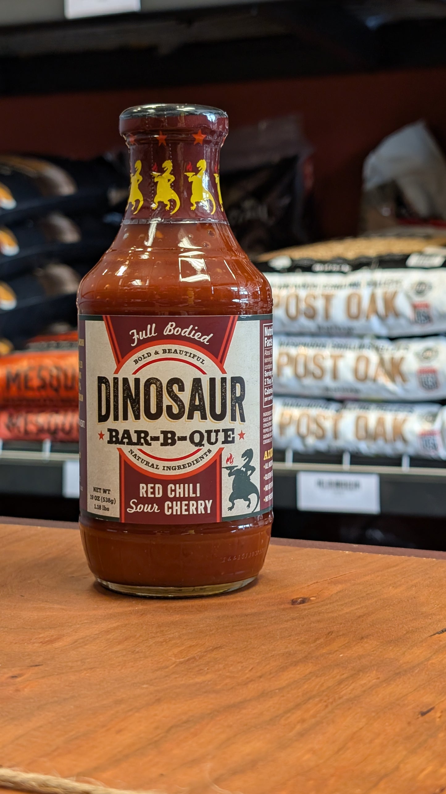 Dinosaur Bar-B-Que Red Chili Sour Cherry Sauce
