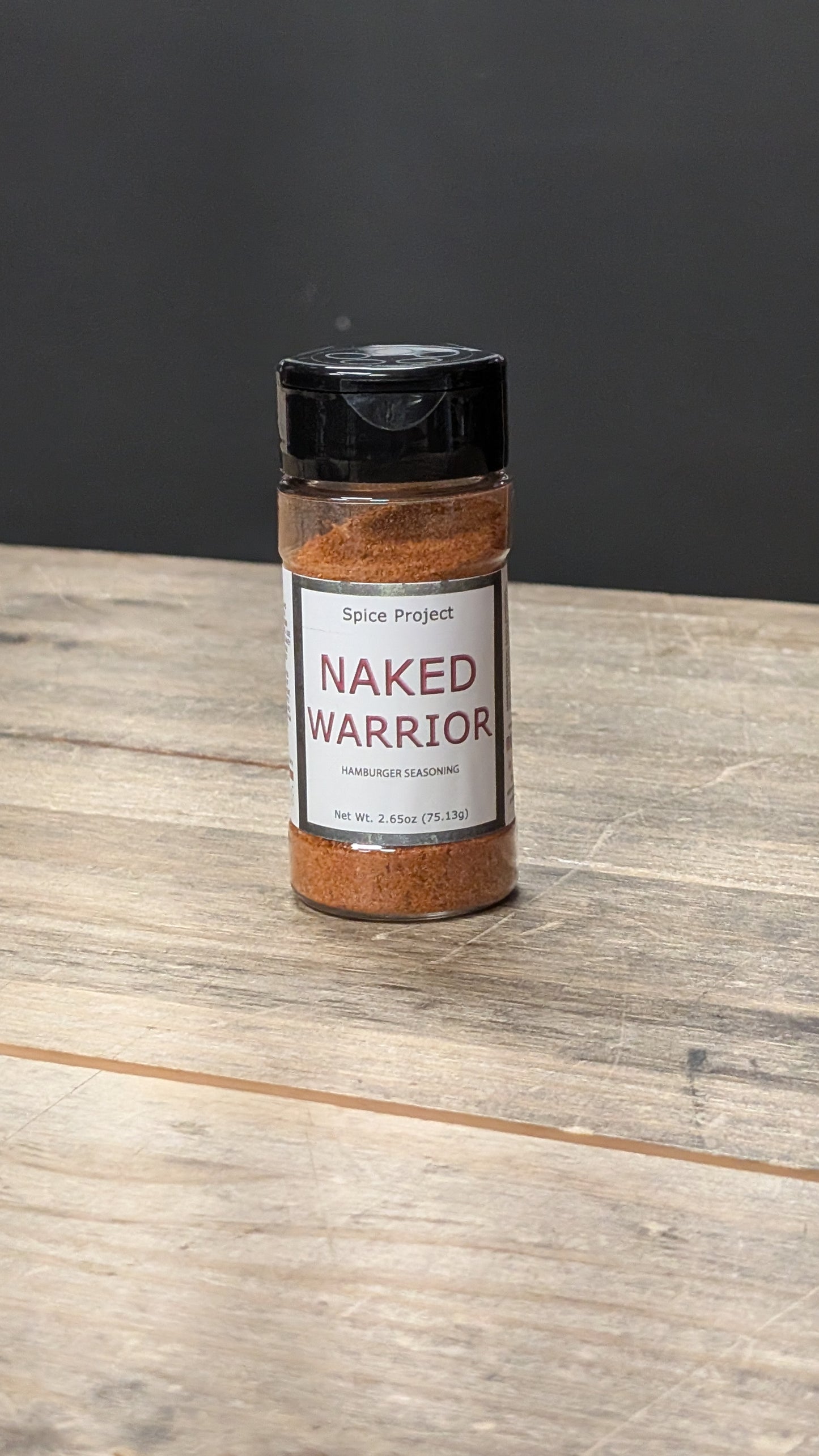 The Spice Project Naked Warrior Hamburger Seasoning - 2.65oz
