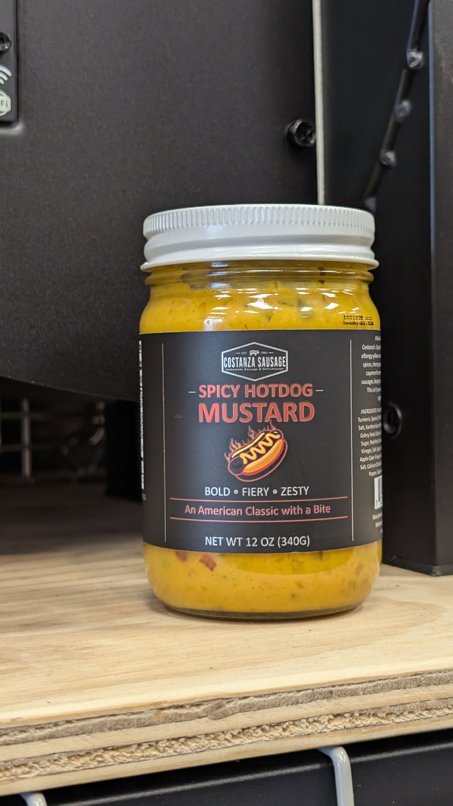 Costanza's Spicy Hot Dog Mustard