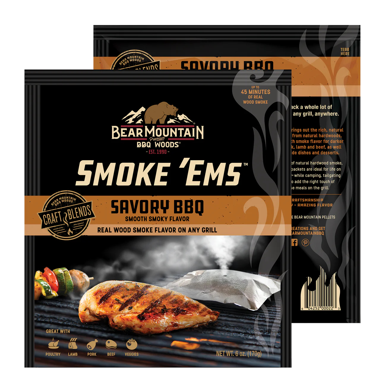 Bear Mountain Savory Smoke 'Ems