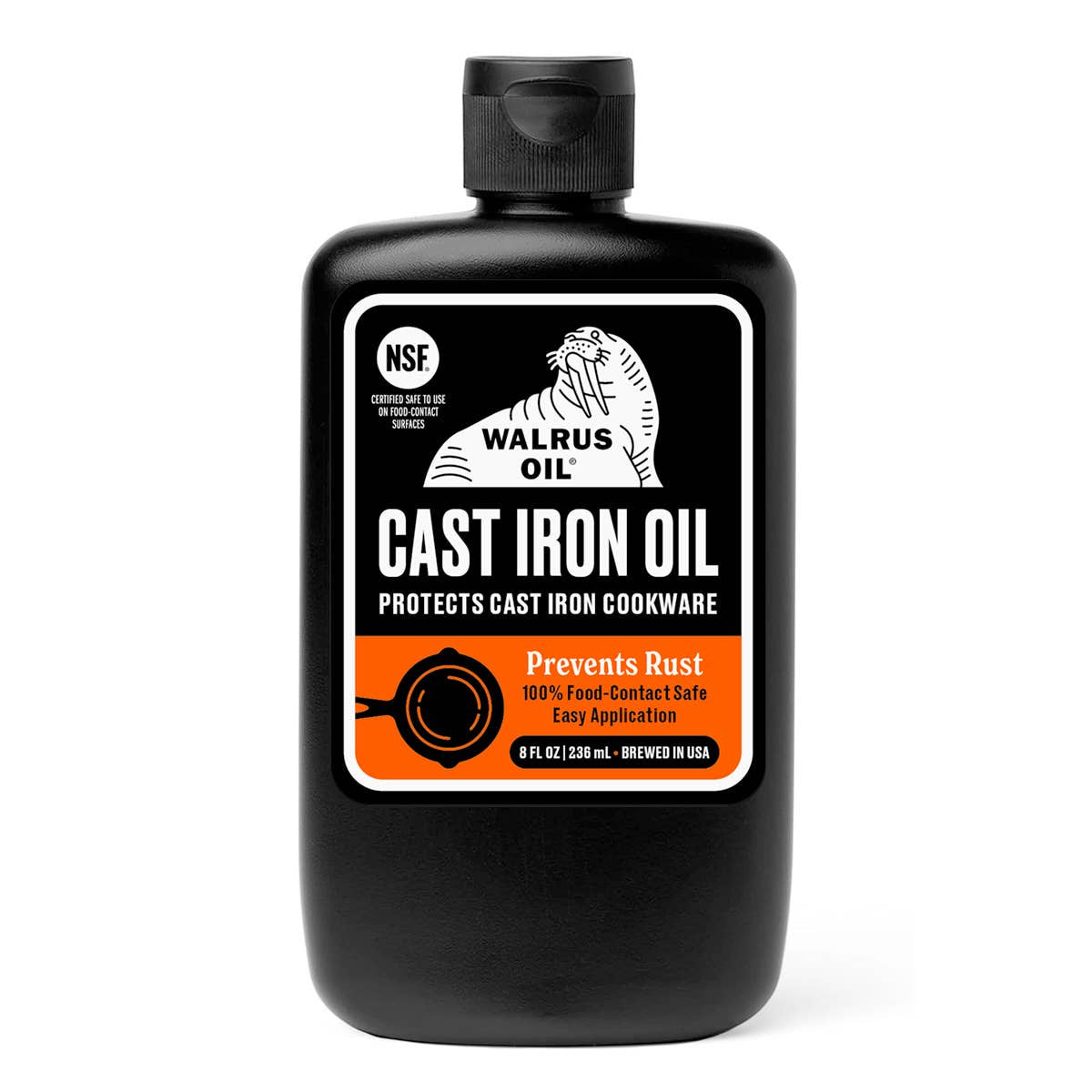 Walrus Oil Cast Iron Oil - 8oz