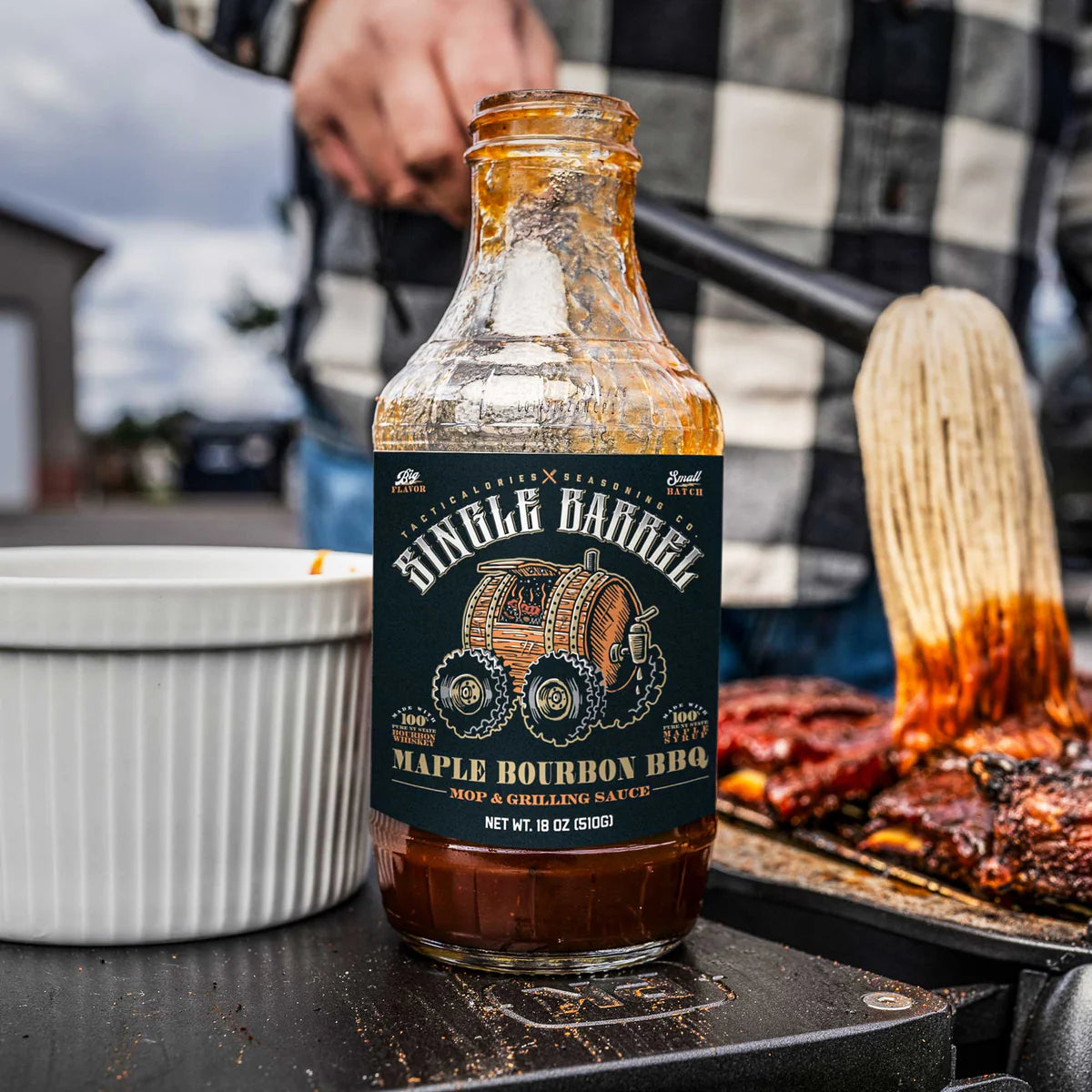 Tacticalories Single Barrel Maple Bourbon BBQ Mop & Marinade