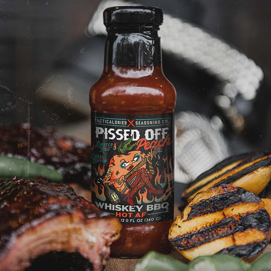 Tacticalories Pissed Off Peach BBQ Sauce