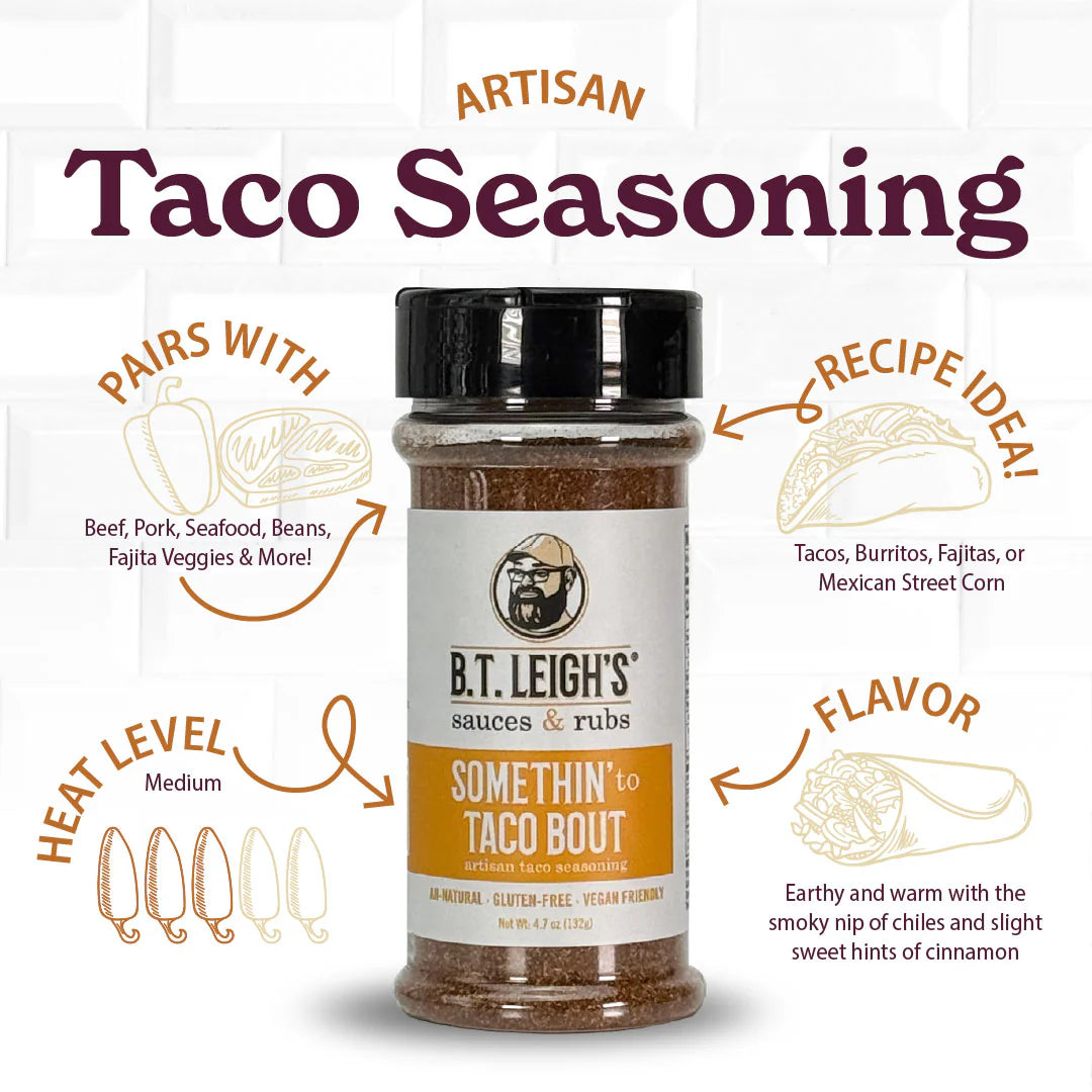 B.T. Leigh's Somethin' To Taco Bout Seasoning