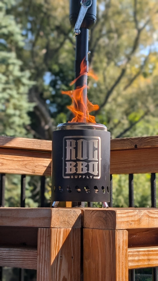 ROC BBQ Supply Tabletop Smokeless Firepit
