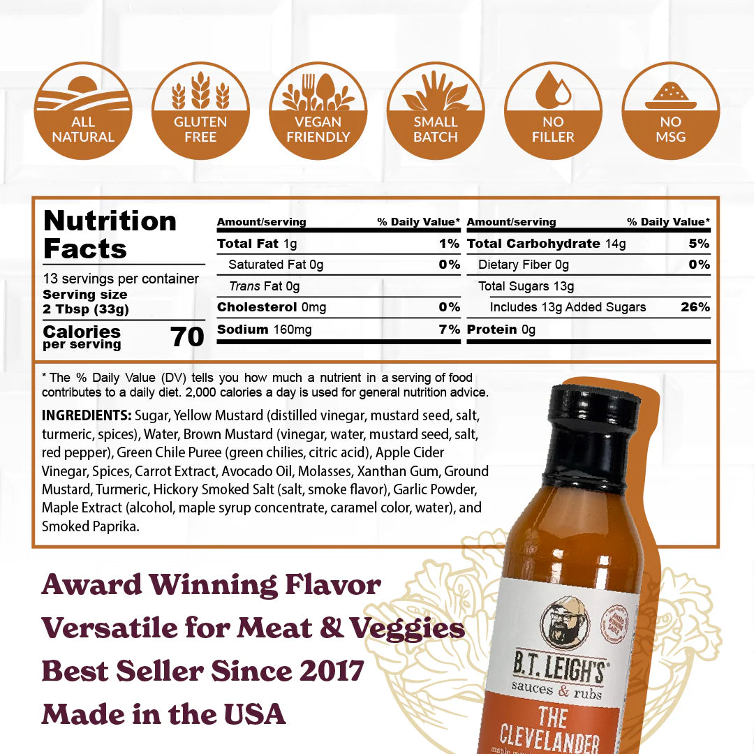 B.T. Leigh's The Clevelander BBQ Sauce