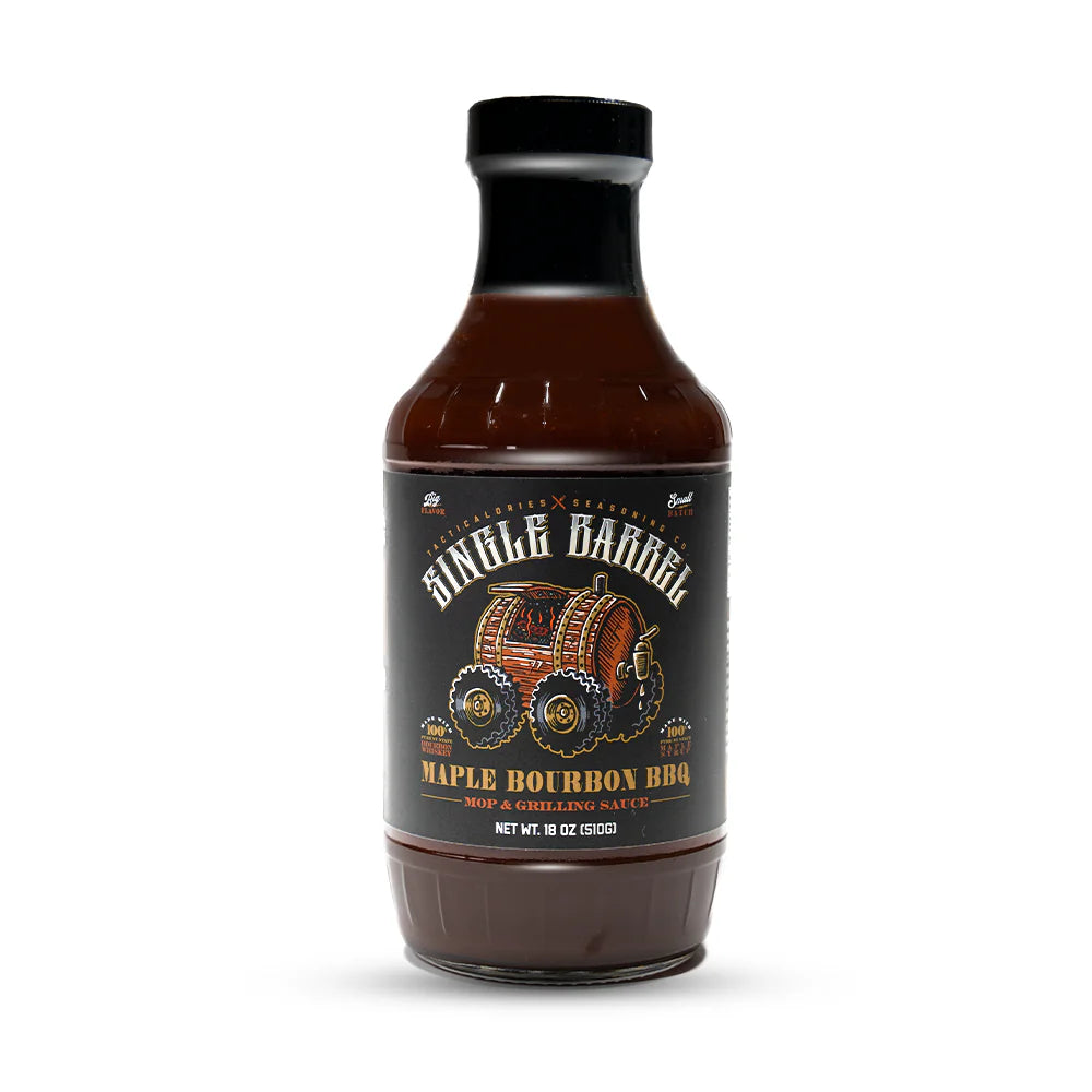 Tacticalories Single Barrel Maple Bourbon BBQ Mop & Marinade