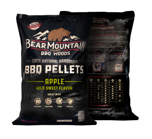 Bear Mountain Apple Wood Pellets - 20lb