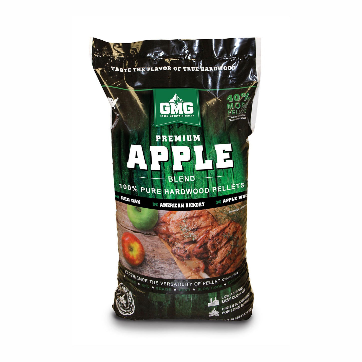 Green Mountain Grills Apple Blend Wood Pellets - 28lb