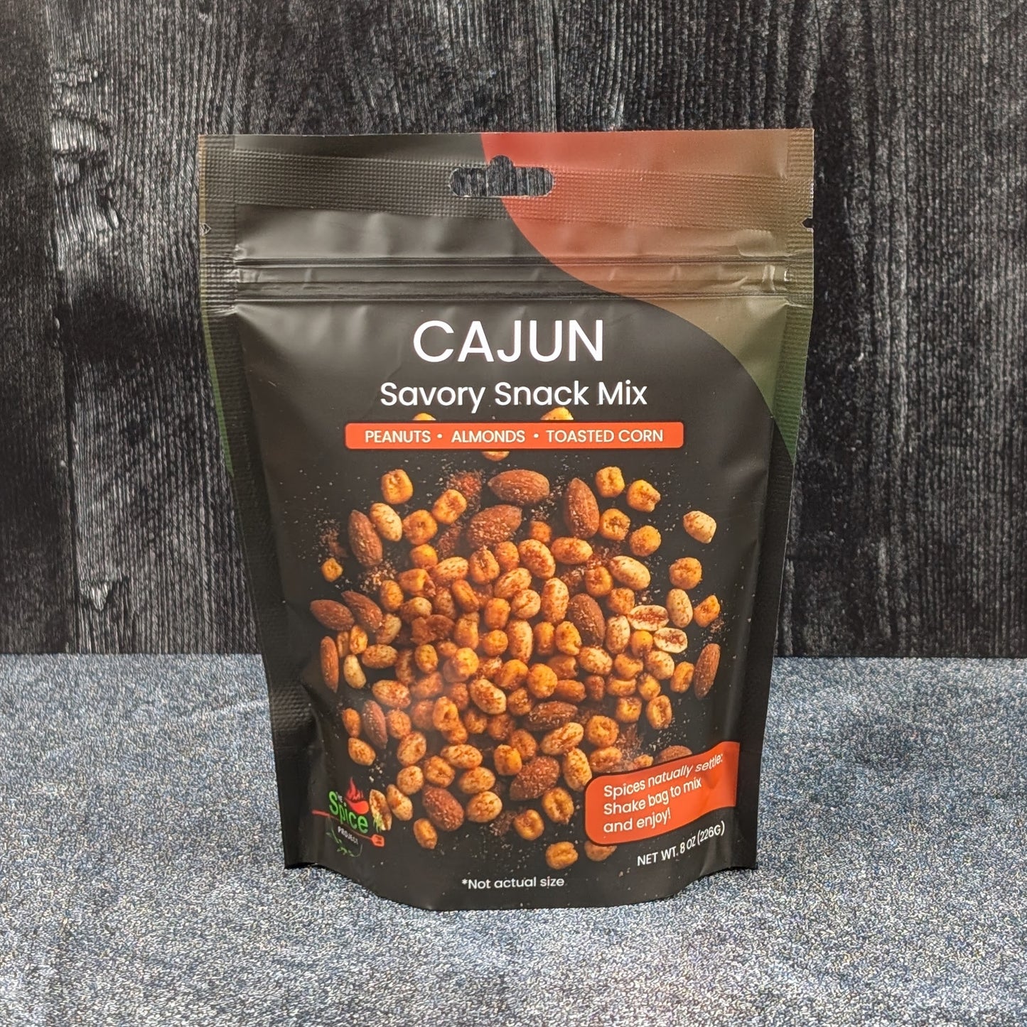 The Spice Project Cajun Savory Snack Mix - 8oz