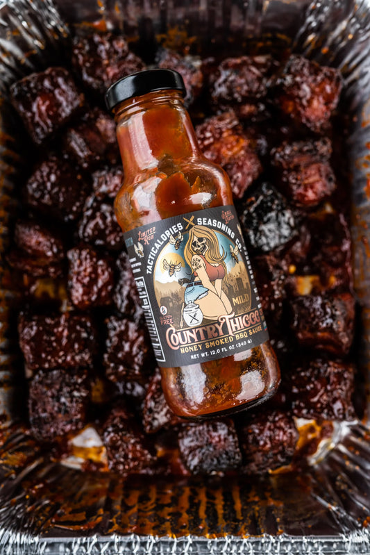 Tacticalories Country Thiccc Honey Smoked BBQ Sauce