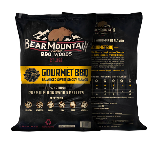 Bear Mountain Gourmet BBQ Wood Pellets - 20lb