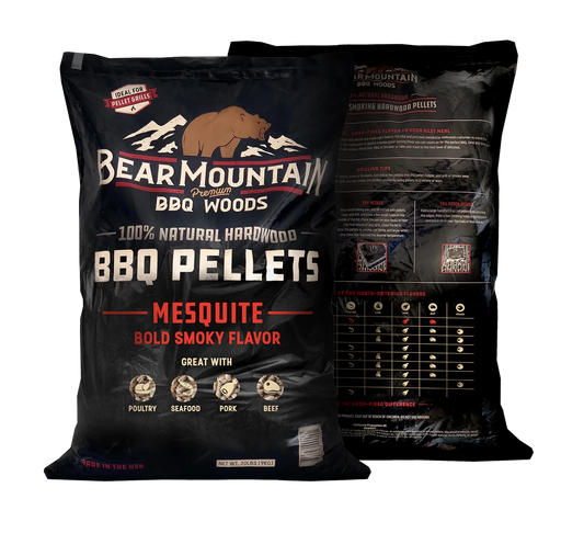 Bear Mountain Mesquite Wood Pellets - 20lb