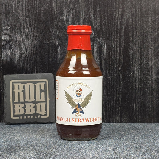 4J's NVR Mango Strawberry BBQ Sauce