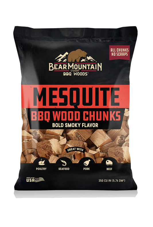 Bear Mountain Mesquite Wood Chunks - 4lb