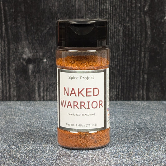 The Spice Project Naked Warrior Hamburger Seasoning - 2.65oz
