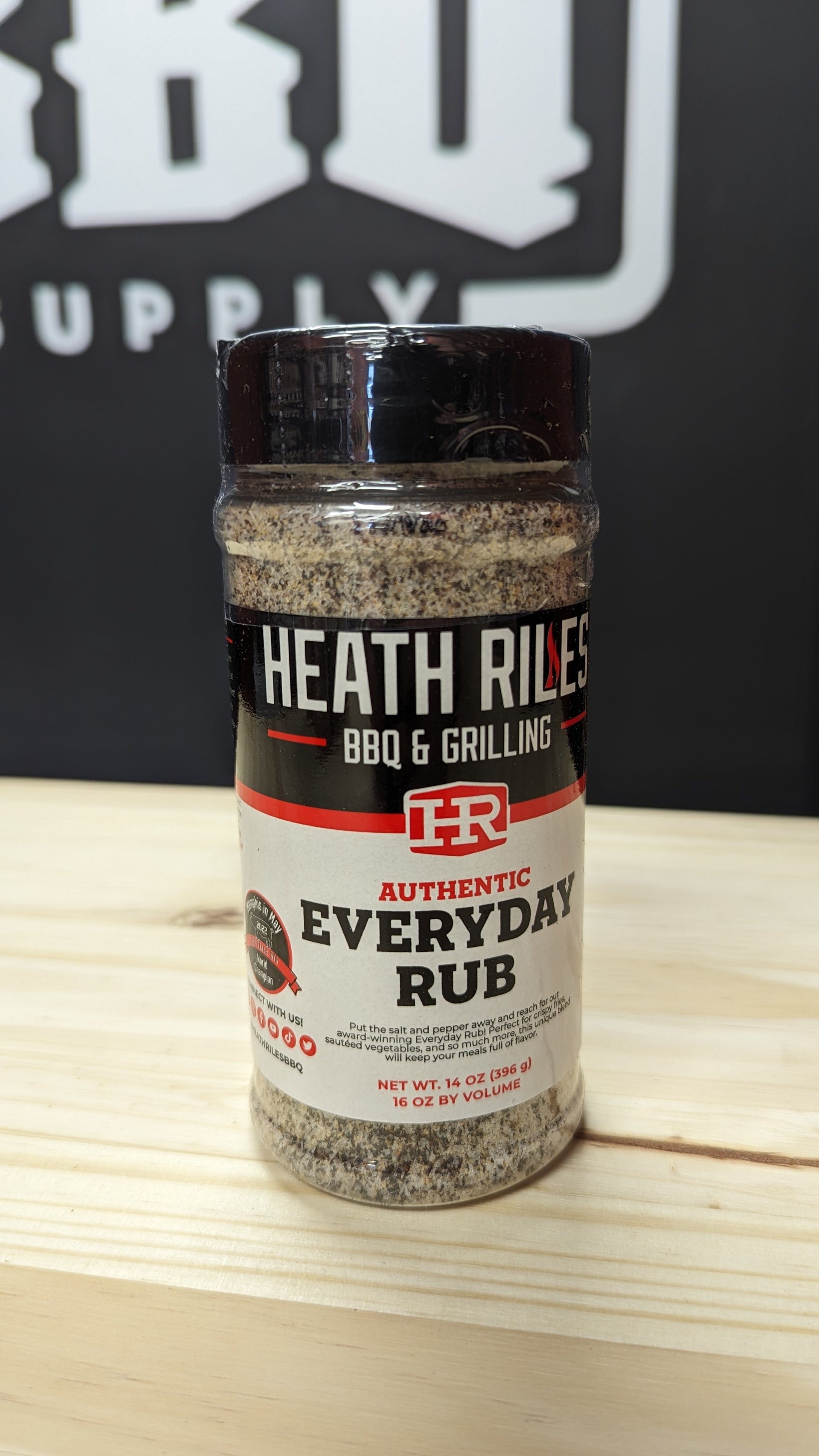 Everyday Rub Heath Riles Seasoning Heath Riles Everyday Rub 14oz