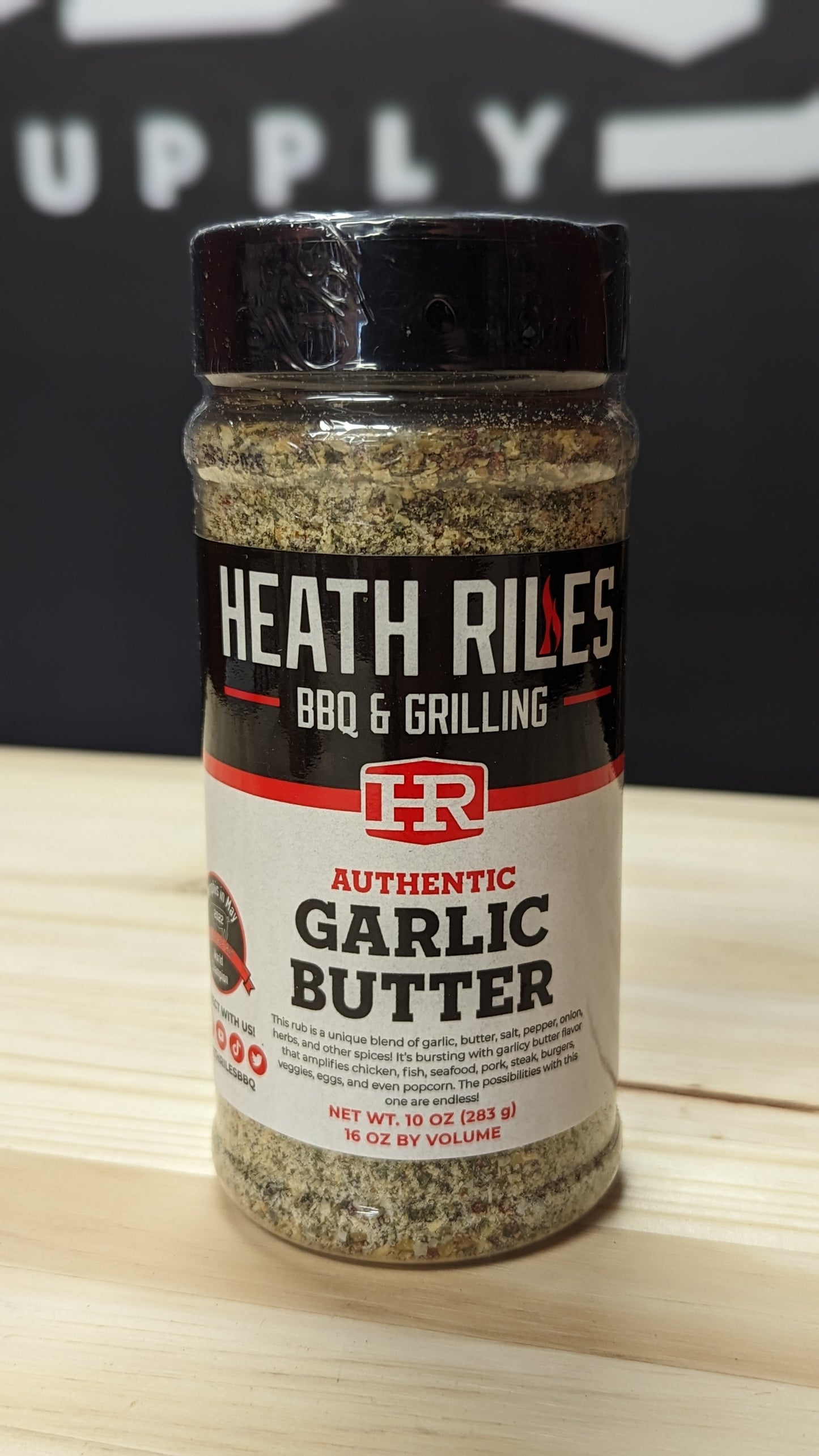 Heath Riles Garlic Butter Rub - 10oz