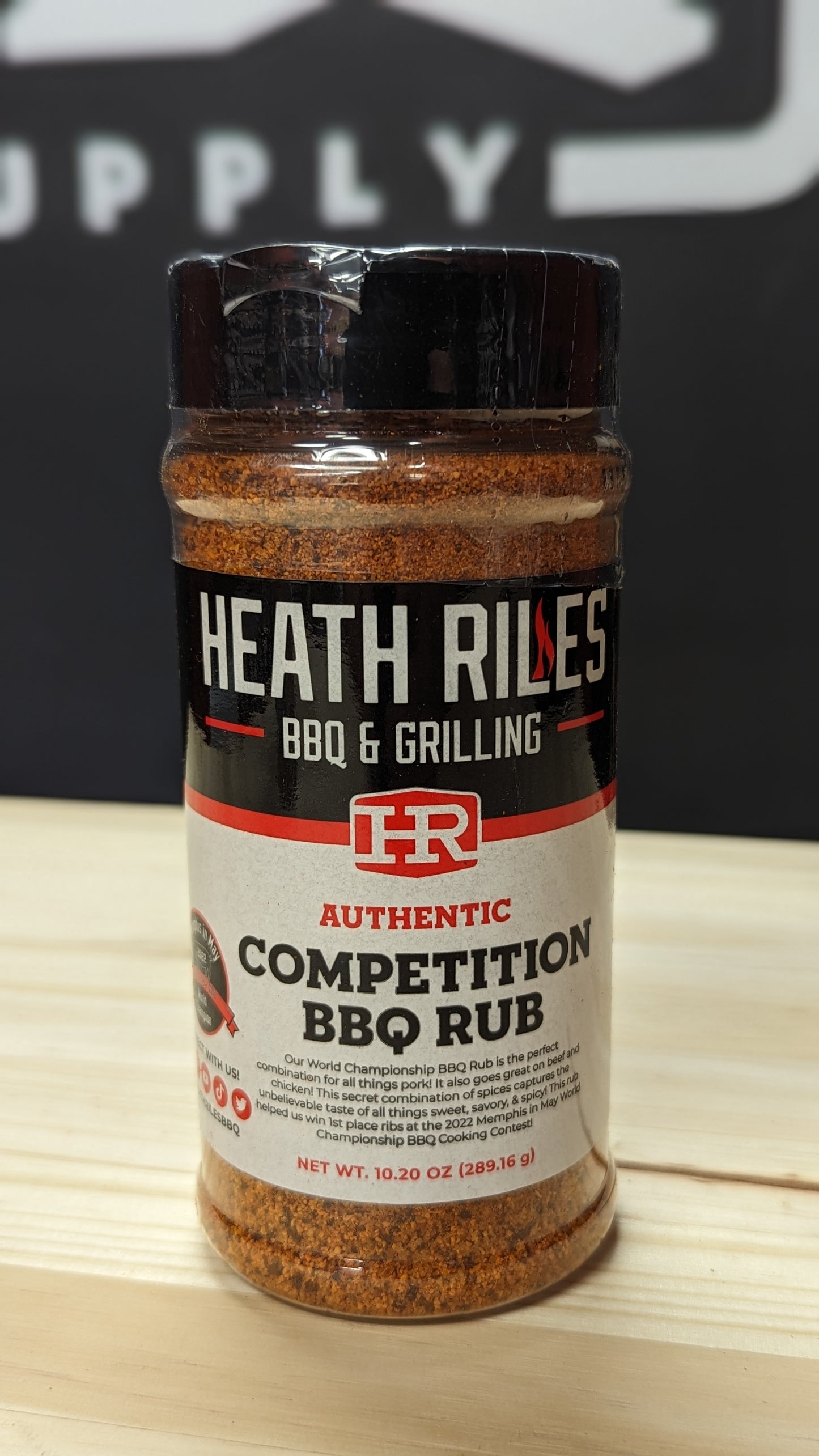 Heath Riles Competition Rub - 10.2oz