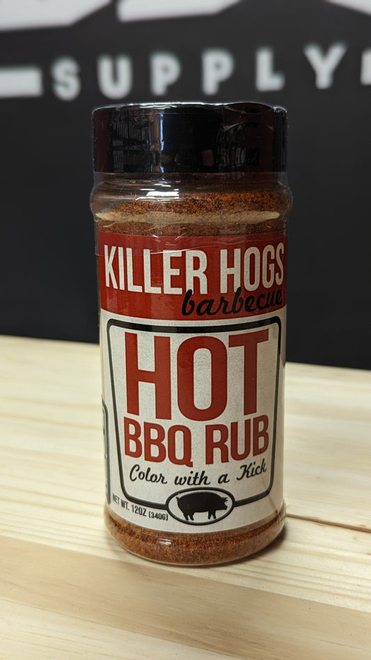Killer Hogs Hot BBQ Rub - 16oz