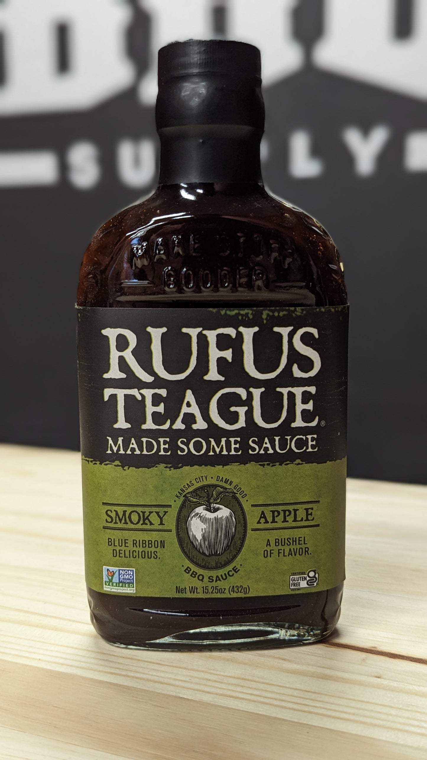 Rufus Teague Smokey Apple BBQ Sauce - 15.25oz