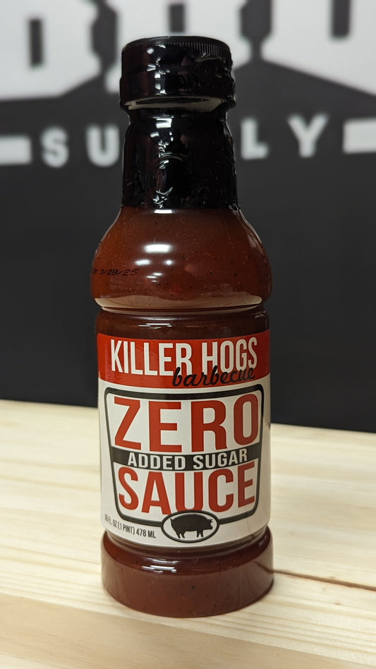 Killer Hogs Zero (added sugar) Sauce - 16oz