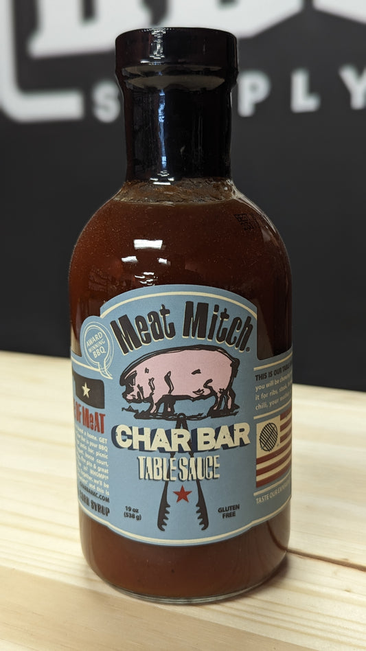 Meat Mitch Char Bar Table Sauce - 19oz