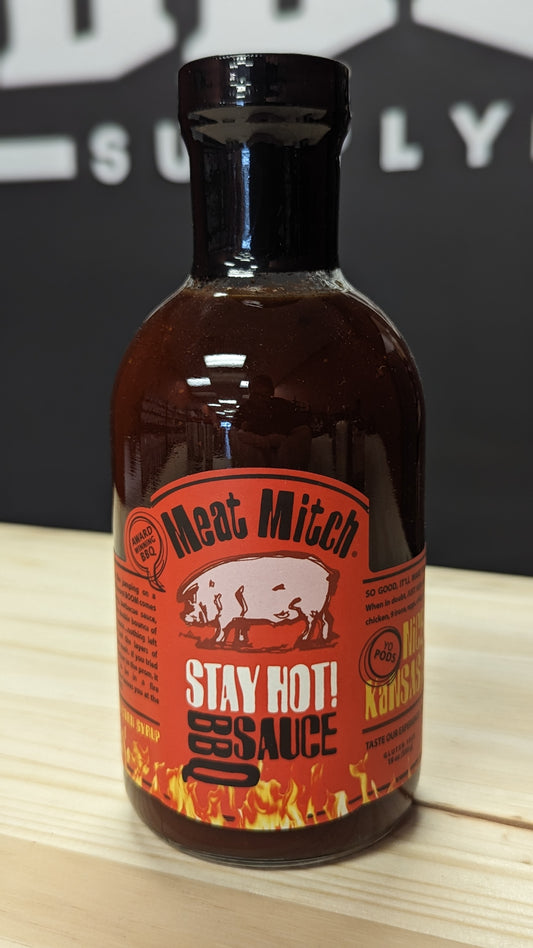 Meat Mitch Stay Hot Barbecue Sauce - 19.6oz