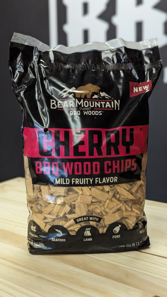 Bear Mountain Cherry Wood Chips - 2lb