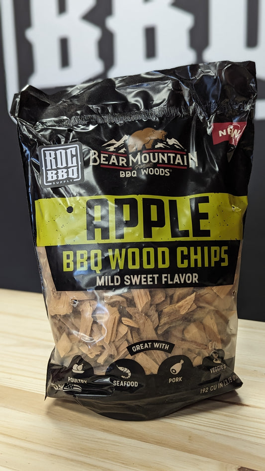Bear Mountain Apple Wood Chips - 2lbs