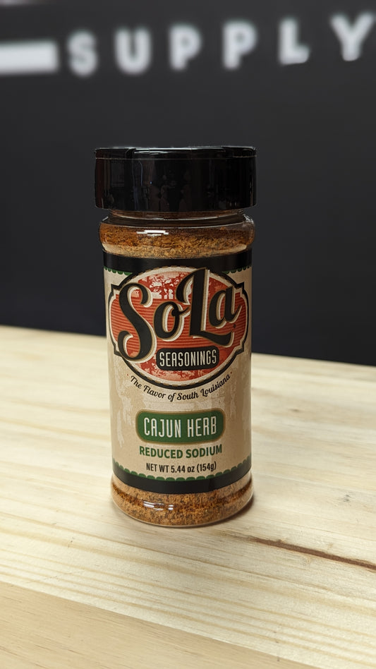 SoLa Seasonings Cajun Herb Reduced Sodium Seasoning