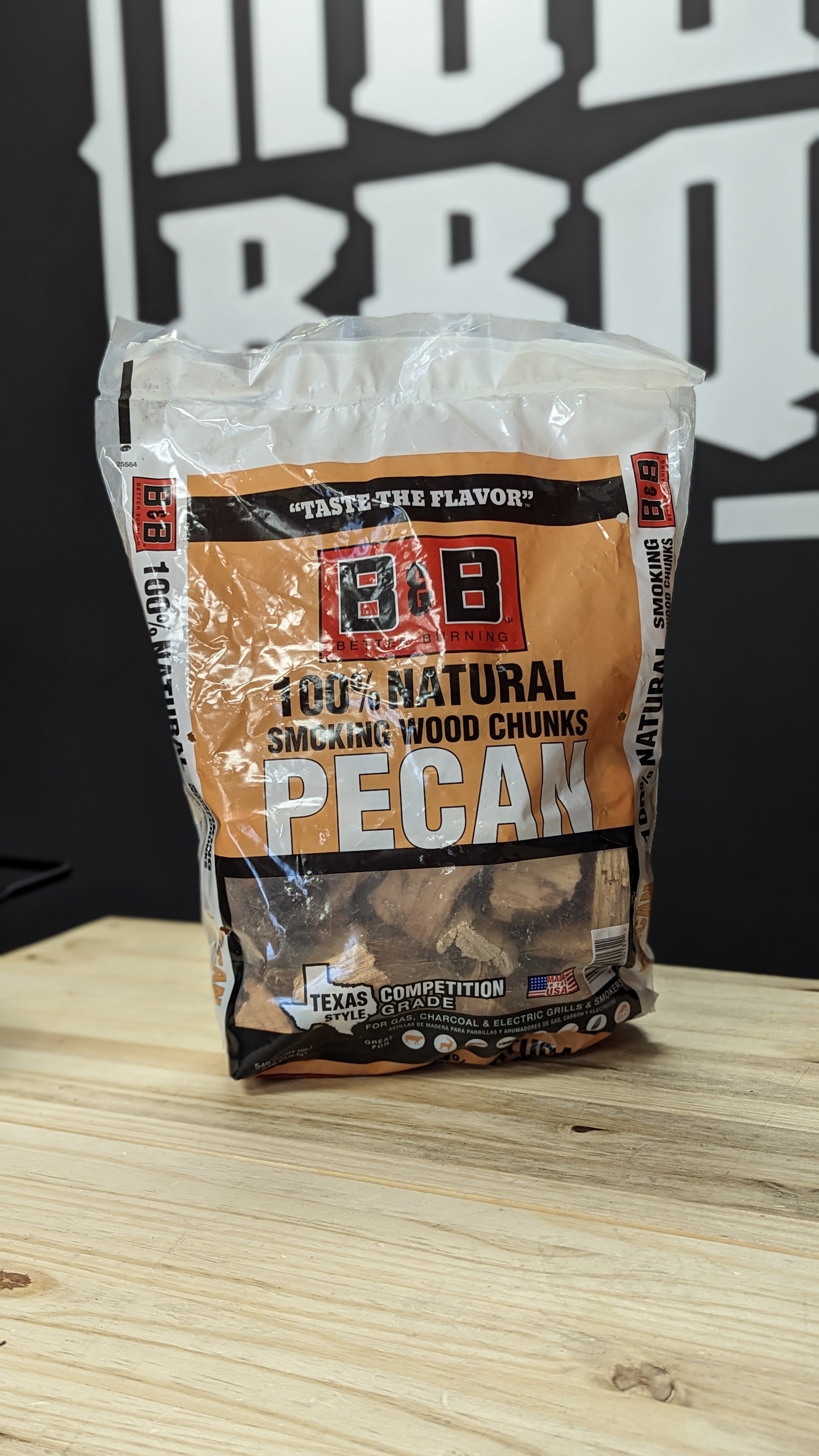 B B Pecan Wood Chunks