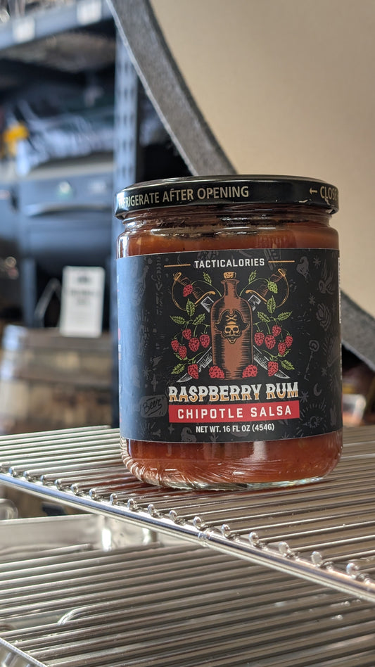 Tacticalories Raspberry Rum Chipotle Salsa