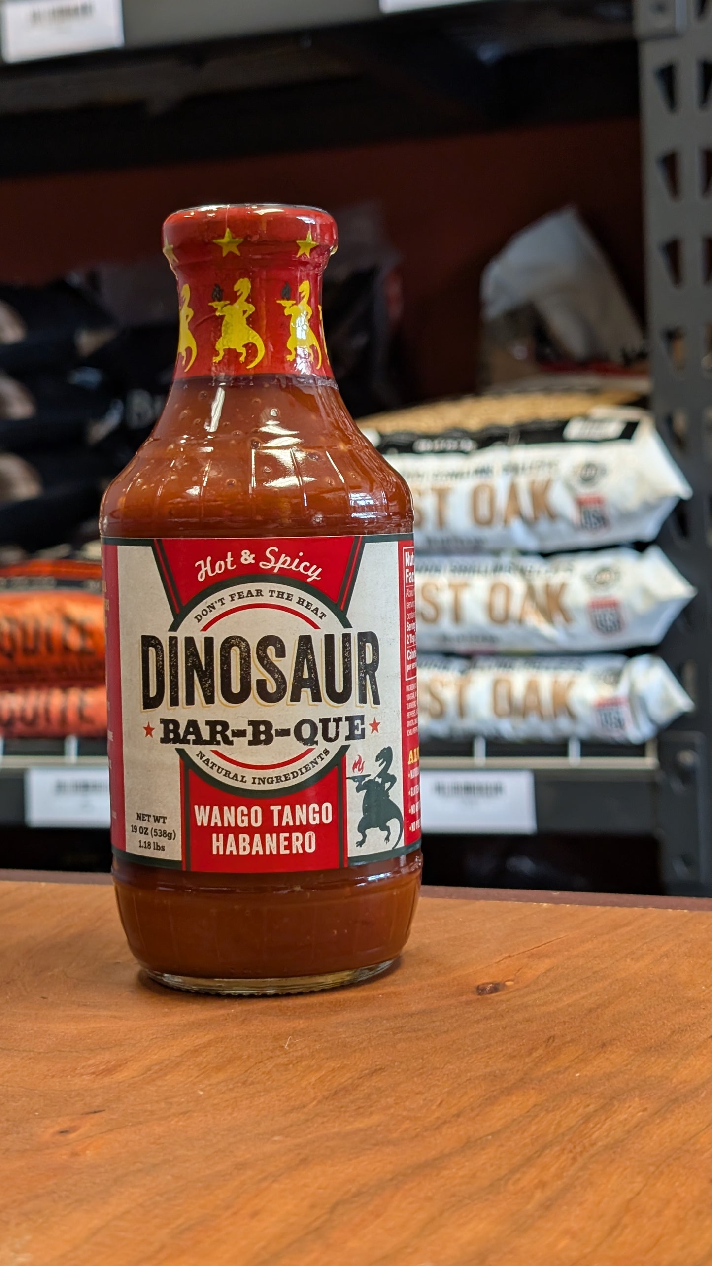 Dinosaur Bar-B-Que Wango Tango Habanero Sauce