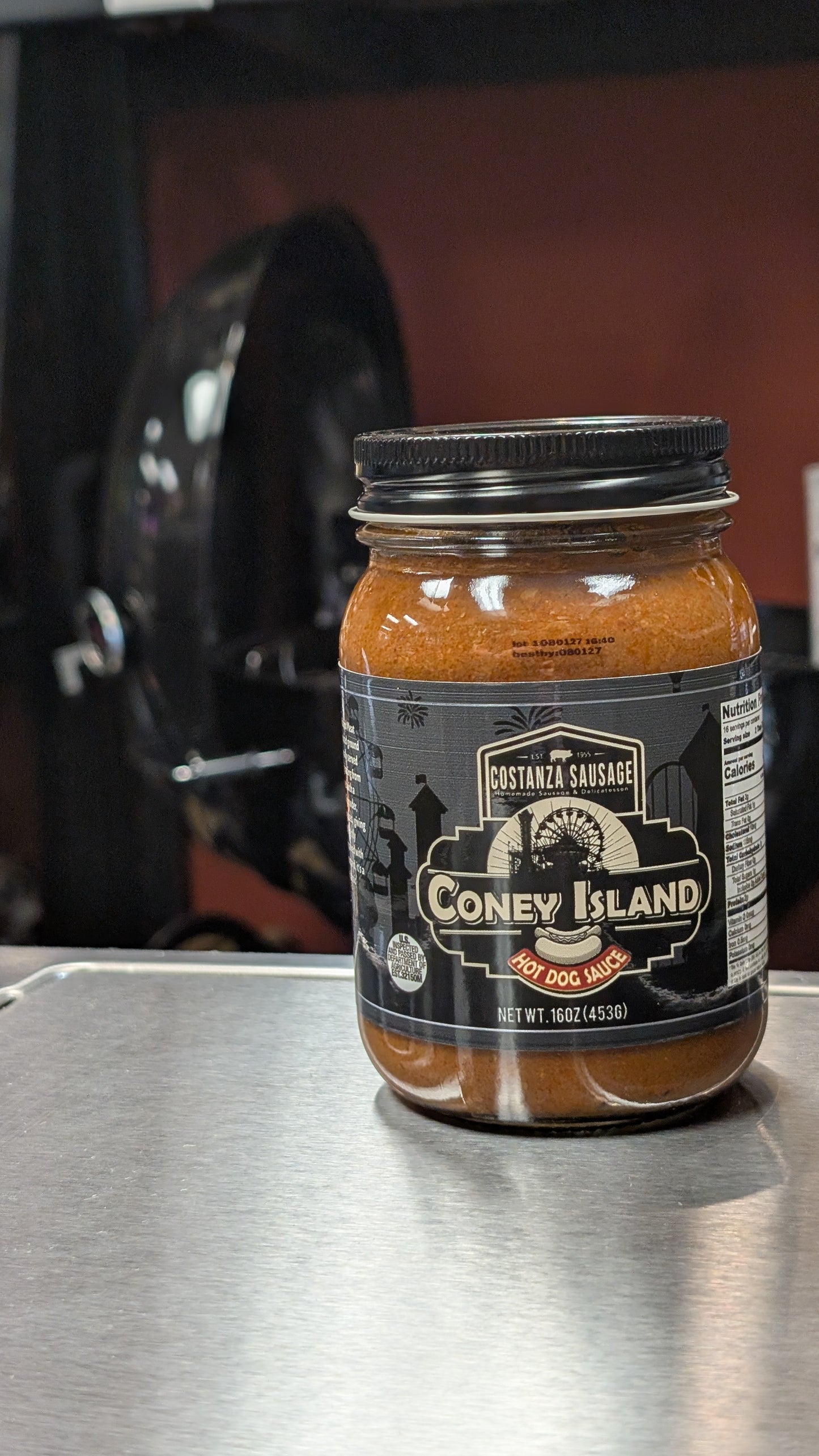 Costanza's Coney Island Hot Dog Sauce