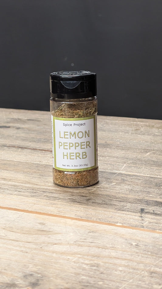 The Spice Project Lemon Pepper Herb -3.3oz