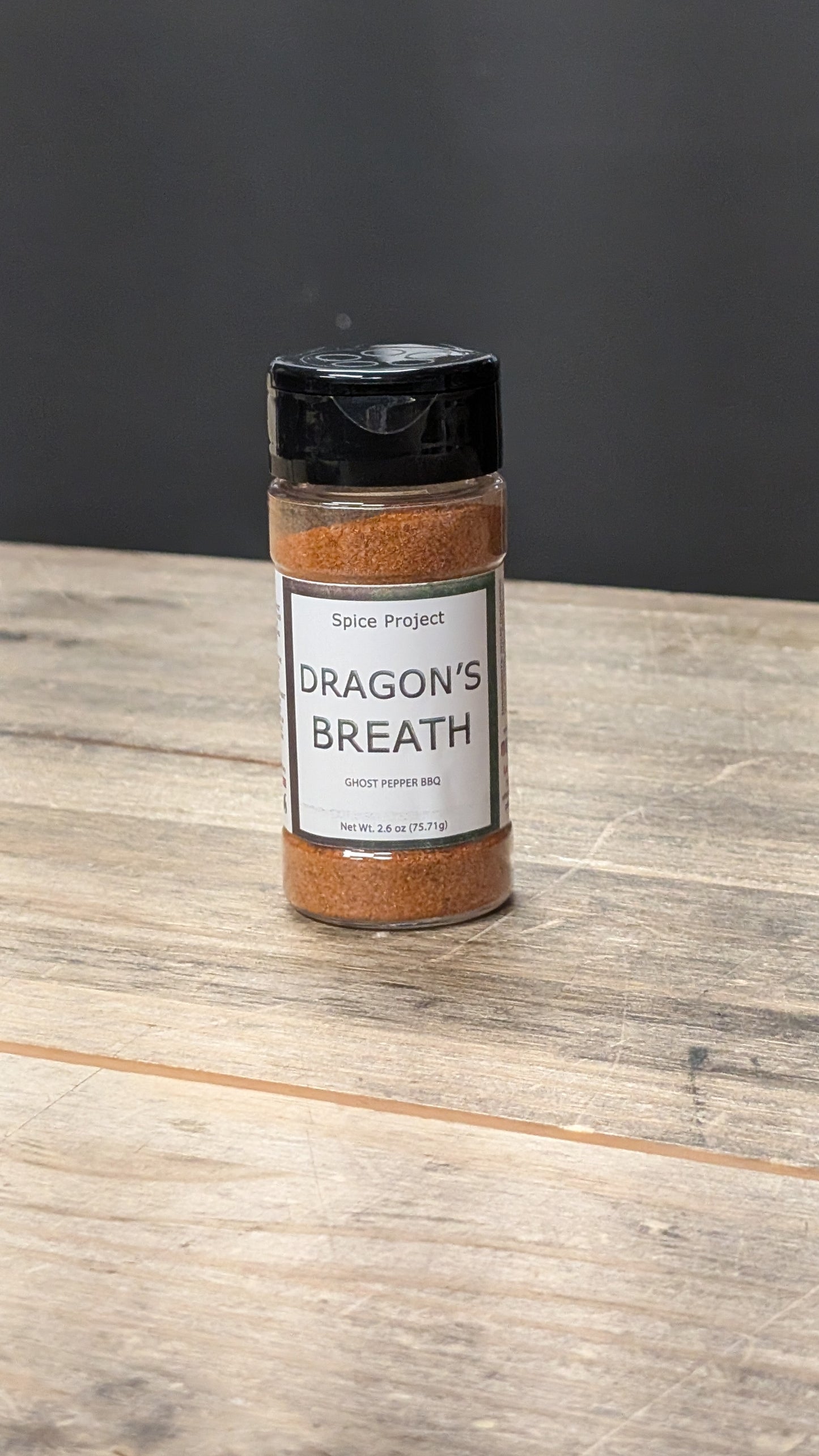 The Spice Project Dragon's Breath Ghost Pepper BBQ - 2.6oz