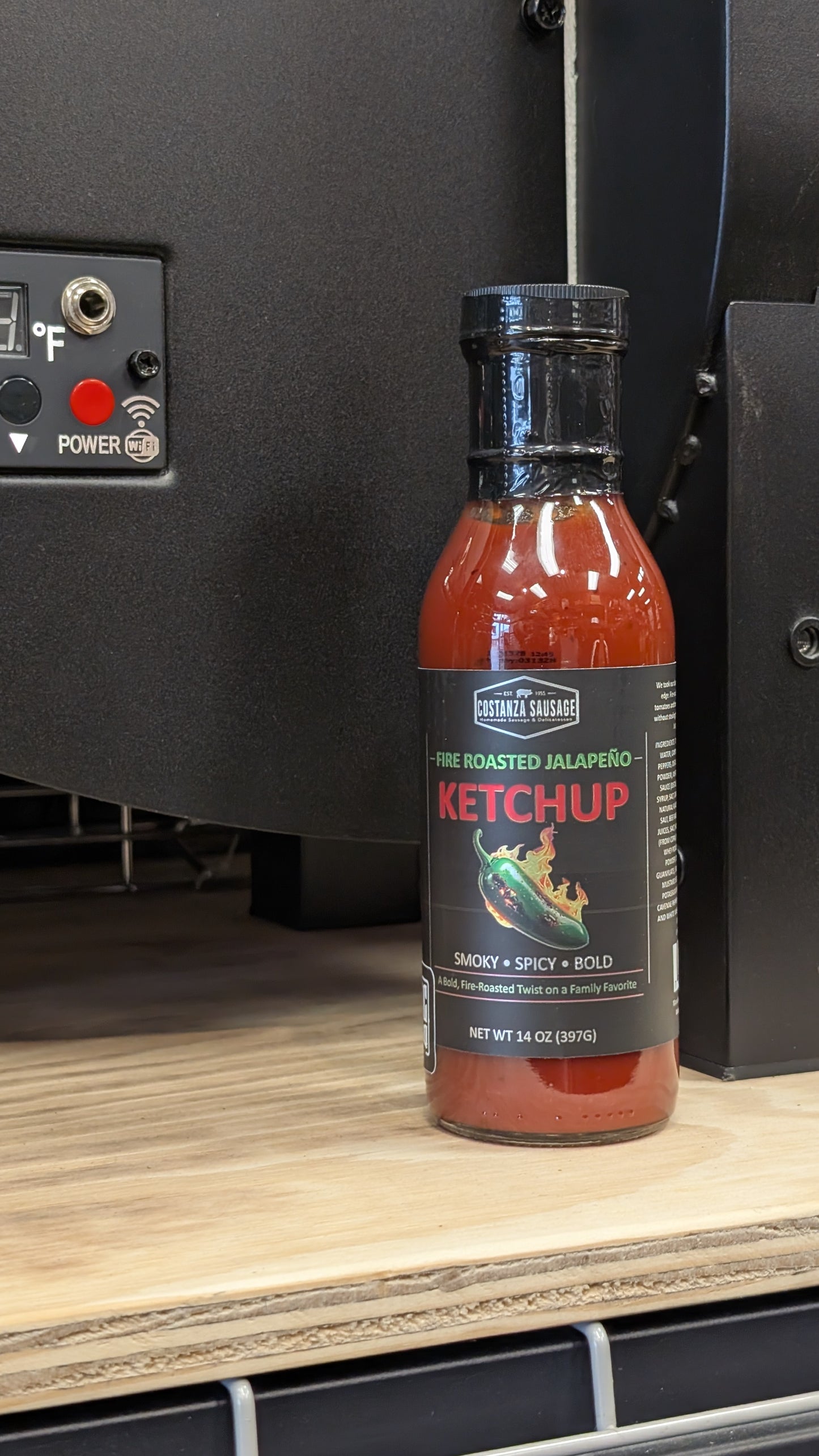 Costanza's Fire Roasted Jalapeno Ketchup